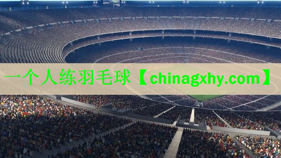 一个人练羽毛球