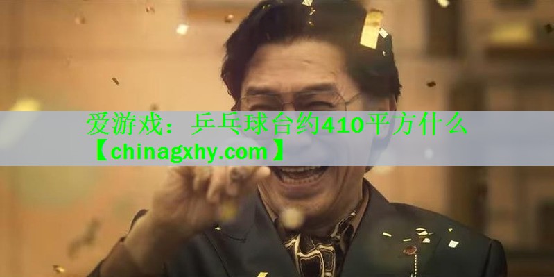乒乓球台约410平方什么