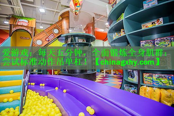 每天五分钟，全面锻炼全身肌群：尝试标准动作吊单杠！